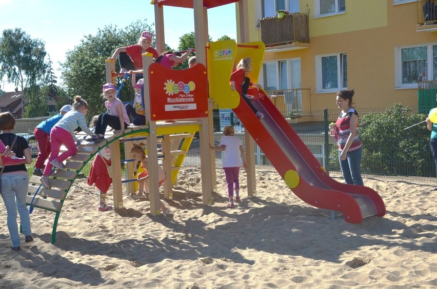 Nowy plac zabaw w Sulęcinie