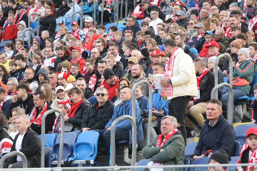 Polscy kibice dopingowali Biało-Czerwonych na Stadionie...