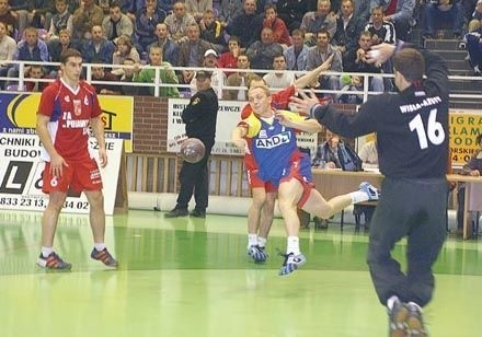 Marek Świtała wszedł w końcówce meczu, ale zdołał rzucić Kamilowi Tylutkiemu trzy bramki