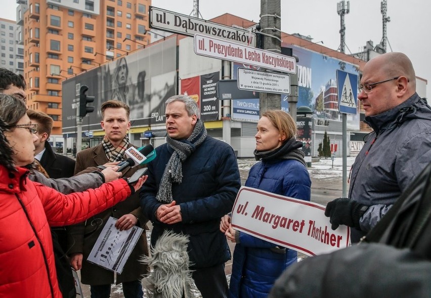 Przedstawiciele prawicowej Koalicji dla Gdańska...