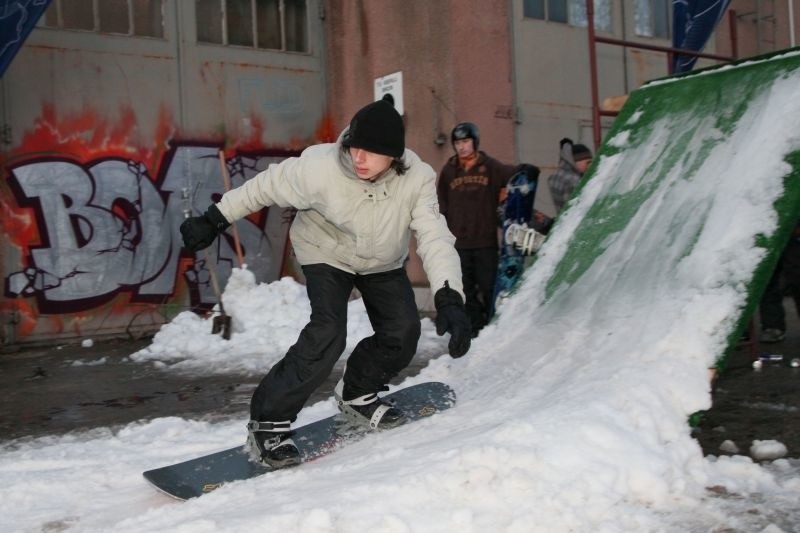 Drop in Białystok: Snowboard na Węglowej (zdjęcia)