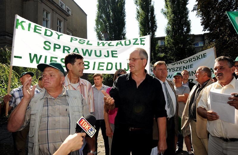 Protest rolników...