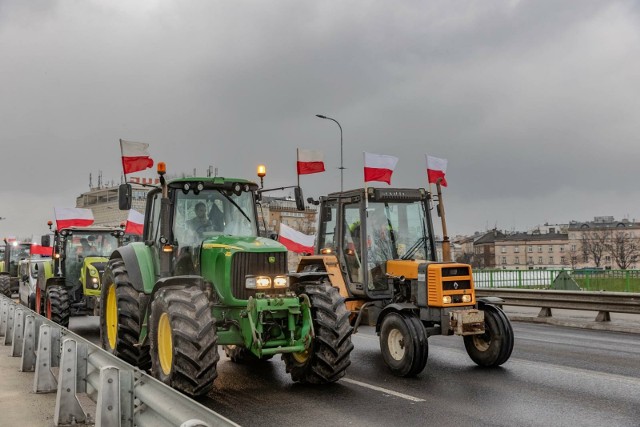 W niektórych regionach rolnicy wciąż protestują przeciwko m.in. założeniom Zielonego Ładu.