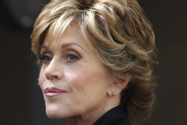 Jane Fonda, gwiazda kina i znana aktywistka.