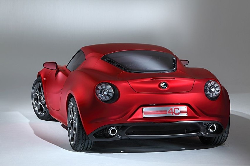 Alfa Romeo 4C Concept, Fot: Alfa Romeo