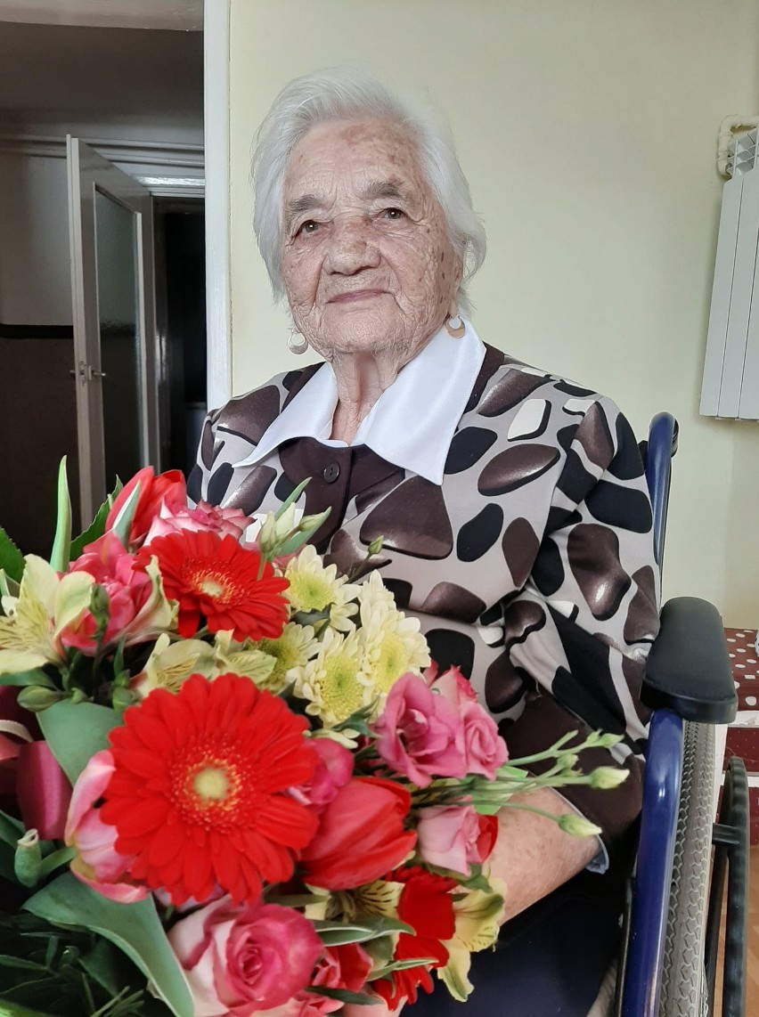 Pani Jadwiga, mieszkanka Rzędkowic, obchodziła swoje 101....