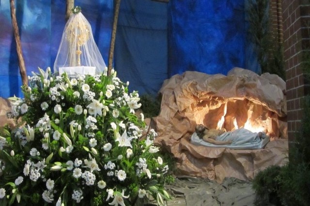 Boży Grób w kościele Matki Bożej Nieustającej Pomocy w Opolu.
