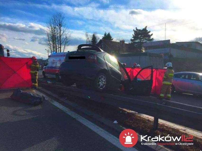 Wypadek na zakopiance w Gaju. Jedna osoba zginęła 