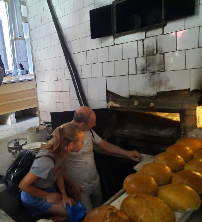 Uczniowie ze szkoły w Ujeździe poznali proces powstawania chleba. Zobaczcie zdjęcia