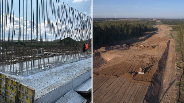 W naszym regionie trwają prace przy budowie drogi ekspresowej S6 Koszalin - Sławno.