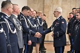 Nowy komendant wojewódzki policji w Łodzi. Uroczystość w siedzibie KWP z udziałem przedstawiciela Komendy Głównej Policji