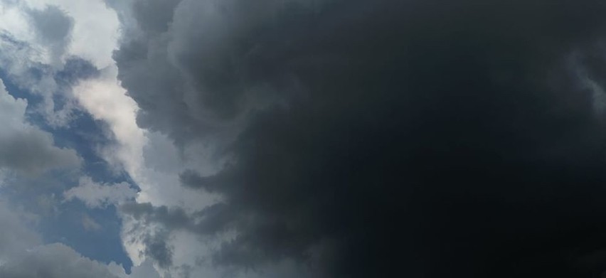 Burza na Kujawach. Zdjęcia naszych Czytelników