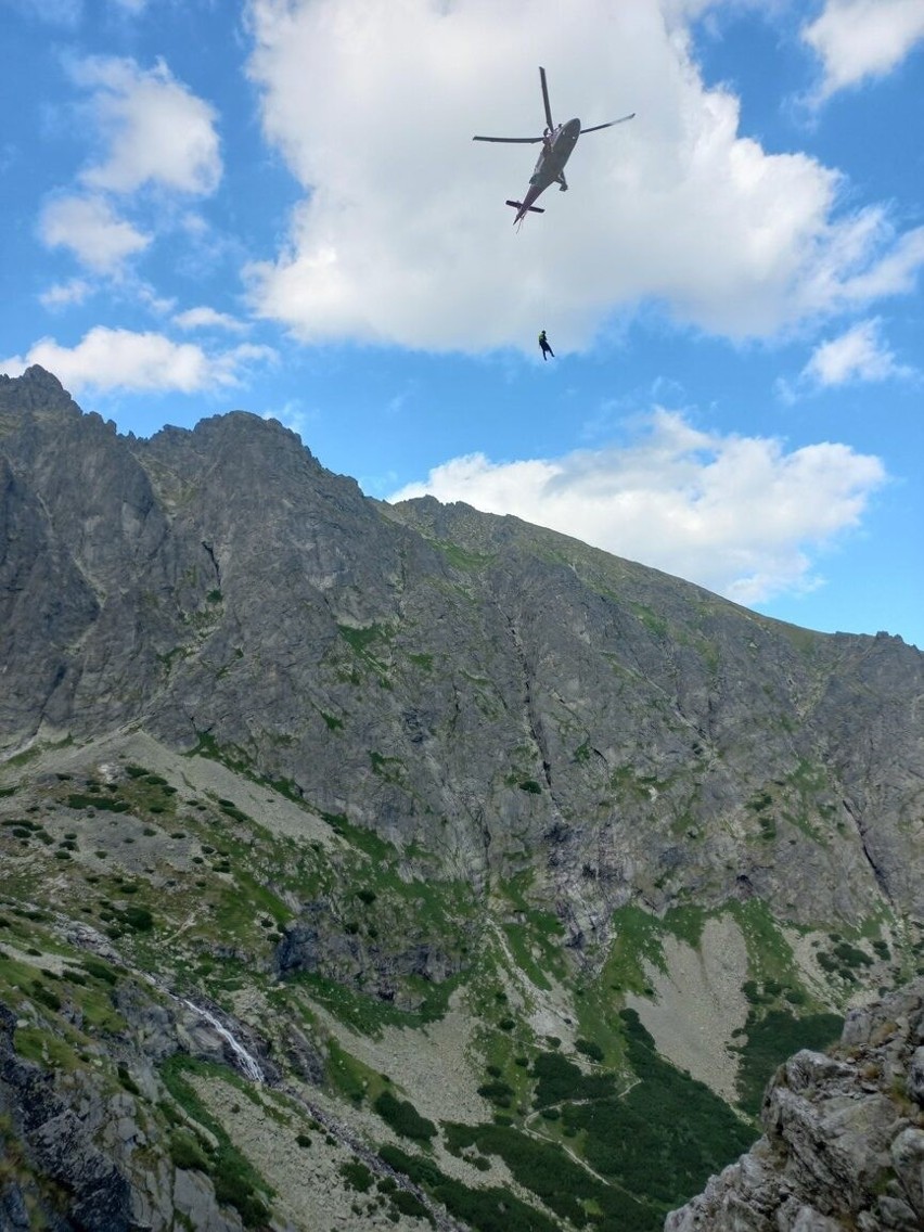 Tatry Słowackie. 46-letni Polak spadł w przepaść. Zmarł na miejscu. ZDJĘCIA