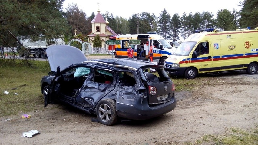 Śmiertelny wypadek w miejscowości Tyniewicze Duże