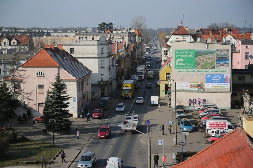 Ulica Średzka w Leśnicy