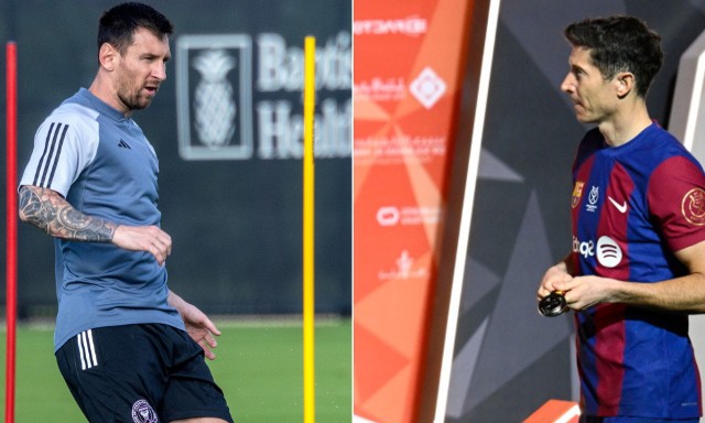 Leo Messi i Robert Lewandowski