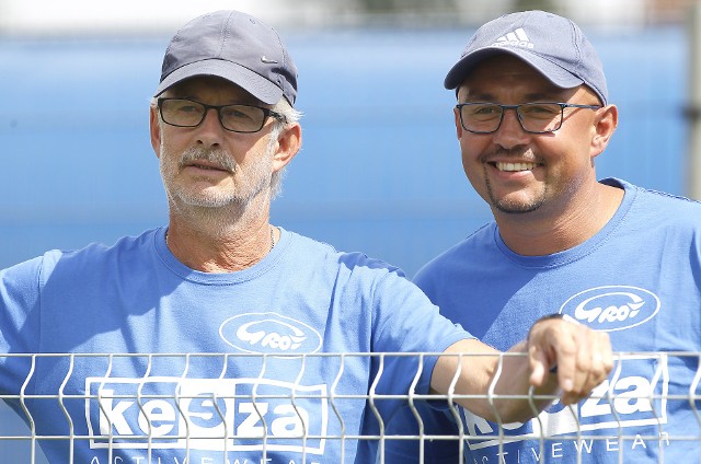 Na początku meczu trenerzy Mirosław Dawidowski i Marcin Perliński mogli być zadowoleni