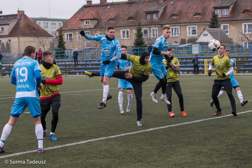 Sparing Błękitnych Stargard z Bałtykiem Koszalin [ZDJĘCIA]