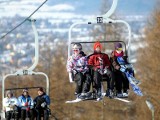 Dobre warunki na podkarpackich stokach narciarskicj (31.01.2013)