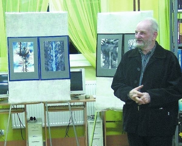 Wystawę otworzył Wiktor Kabac, autor prezentowanych prac. Wystawę można oglądać do końca lutego.