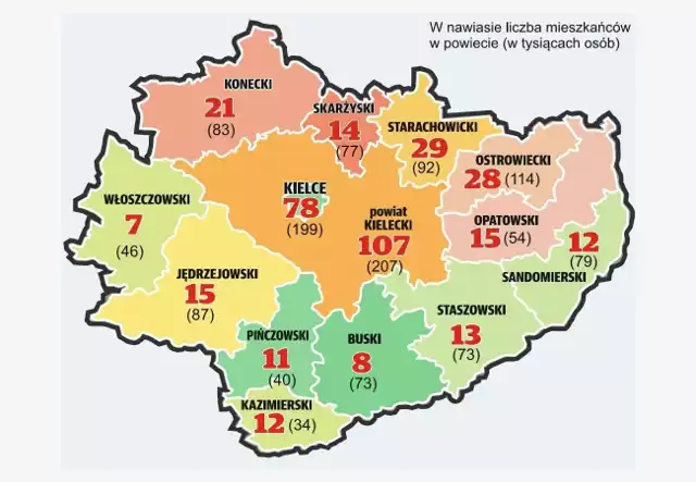 Przestępstwa seksualne w Świętokrzyskiem od roku 2015 do końca września 2017