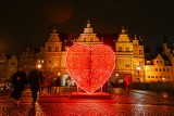 Czerwone serce rozświetla Zielony Most w Gdańsku! Zobaczcie zdjęcia