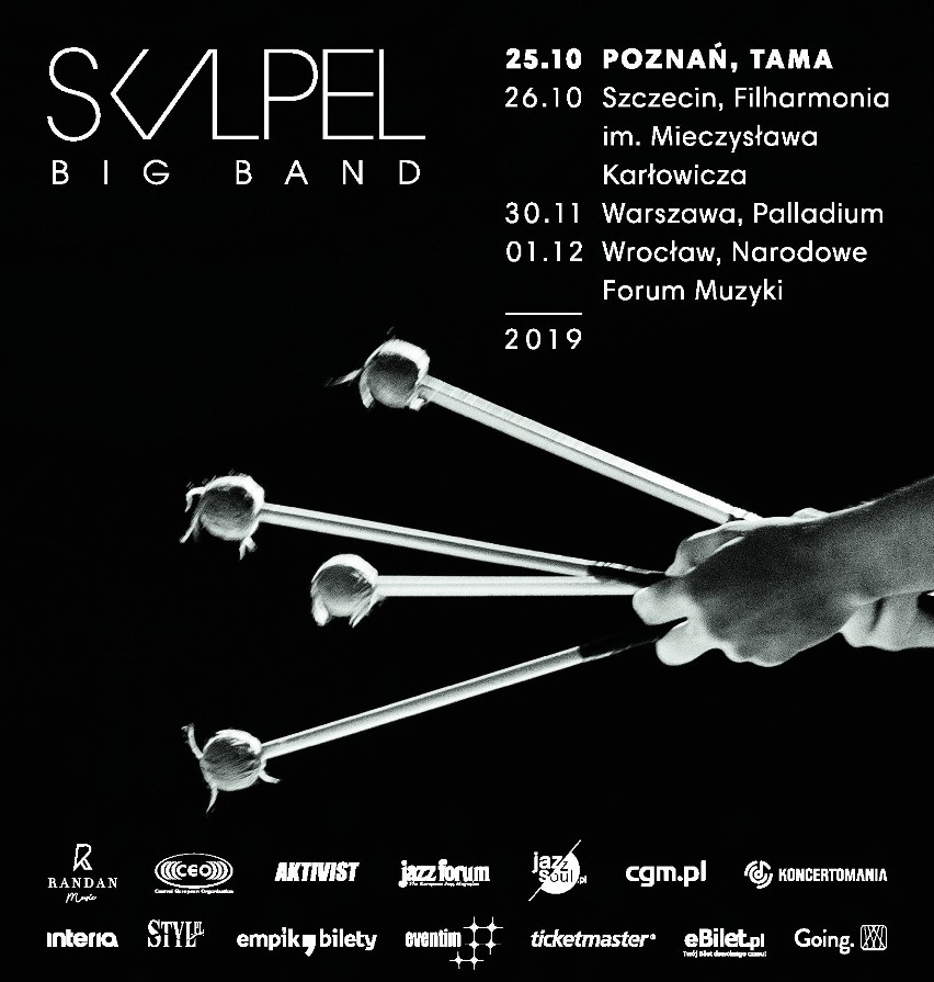 Koncerty w Szczecinie: Skalpel w wersji XXL. Big Band w Filharmonii