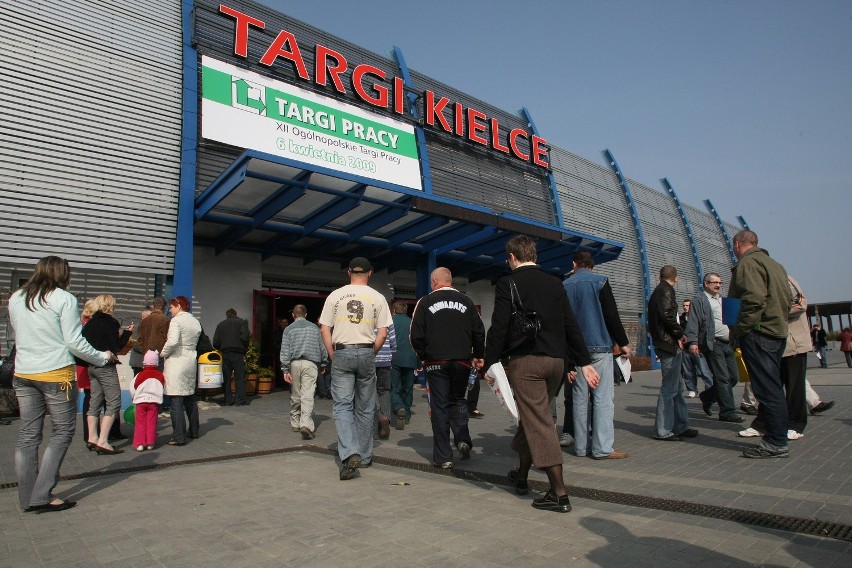 Tłumy na Targach Pracy w Targach Kielce  