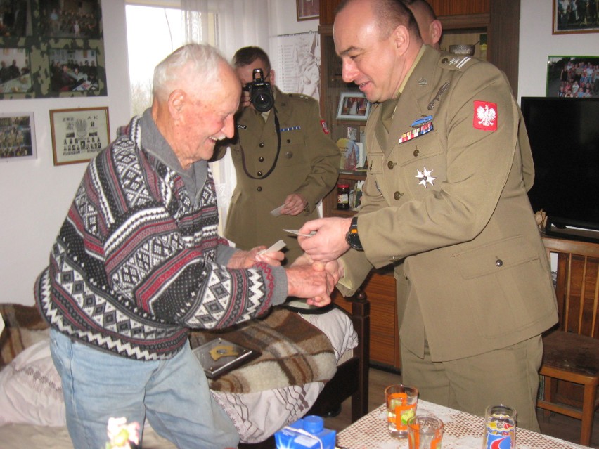 Por. Tadeusz Lutak to jeden z ostatnich uczestników wojny...