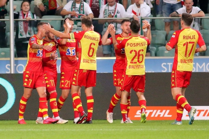 Latem Jagiellonia wygrała w Warszawie z Legią 2:1. Do...