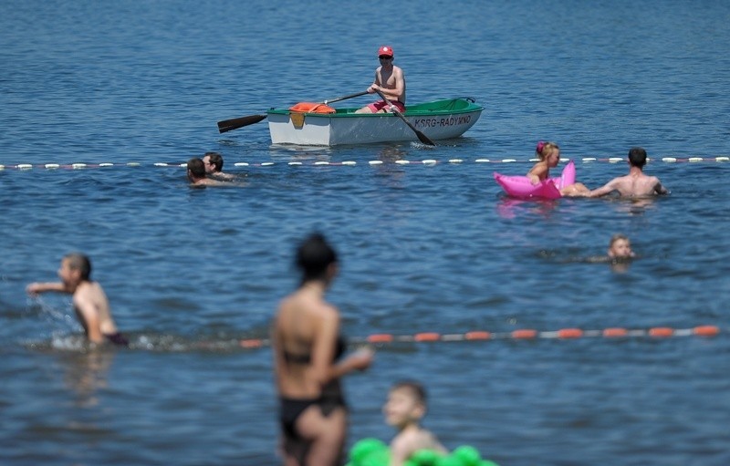 Pogoda zachęca do wyjazdu nad wodę. Plażowiczów nie...