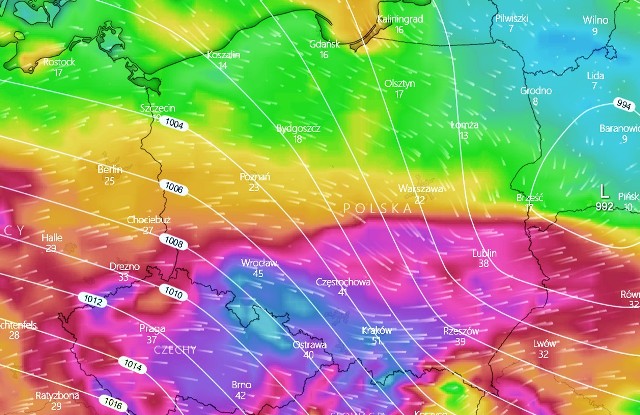 Ostrzezenia Imgw Wiatr Wial Z Predkoscia 130 Km H Zdjecia Zniszczen Mapa Pogodowa Online Pogoda Poniedzialek 11 03 2019 Express Bydgoski