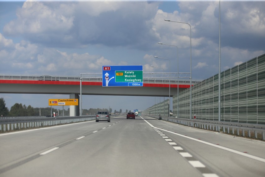 A1 odcinek Pyrzowice - Piekary: 14770 pojazdów na dobę....