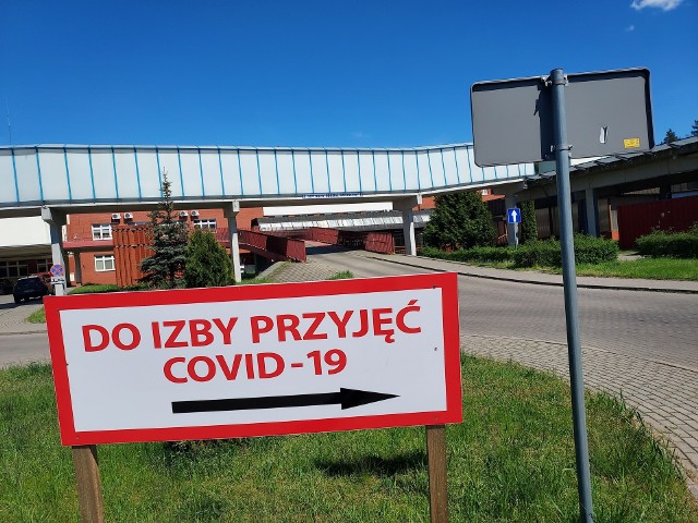 W szczycie pandemii w szpitalu w Grudziądzu było blisko czterystu pacjentów "covidowych"