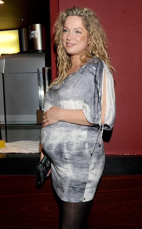 Joanna Liszowska nawet w ciąży wygląda pięknie.