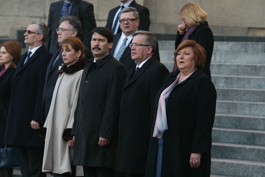 Prezydenci Polski i Węgier w Katowicach