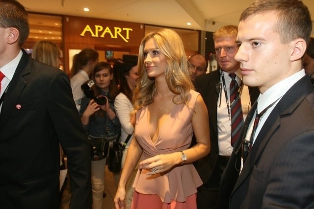 Joanna Krupa w Gliwicach w Europie Centralnej