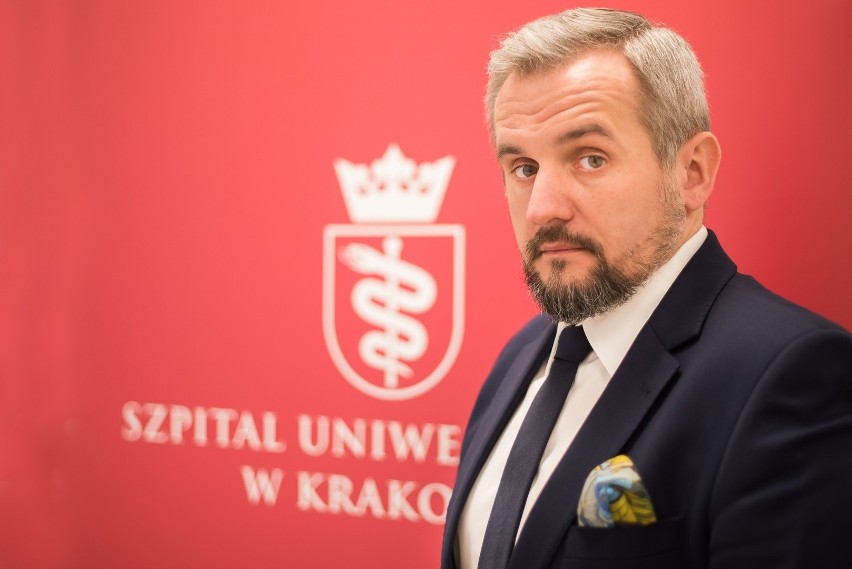 Marcin Jędrychowski, dyrektor Szpitala Uniwersyteckiego w...