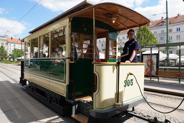 Zabytkowy tramwaj Typu I kończy wakacyjne kursy.