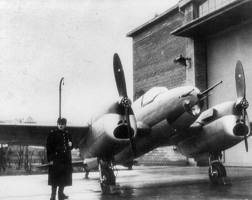 Prototyp samolotu pościgowego PZL-38 „Wilk”
