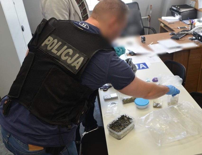 Gdańscy policjanci zabezpieczyli znaczną ilość narkotyków w...