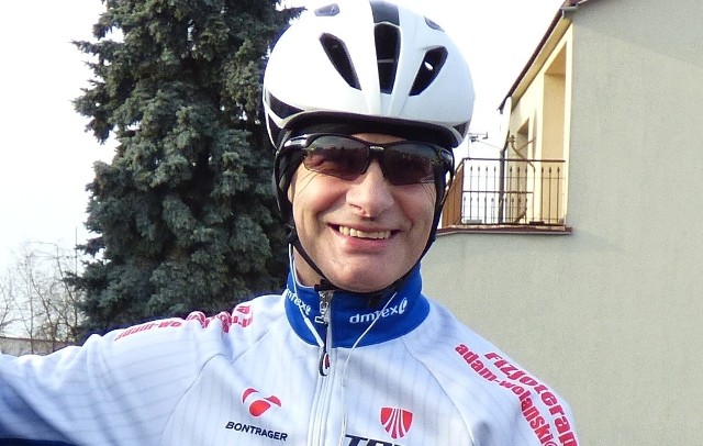 Buski kolarz Adam Wolański wygrał silnie obsadzony wyścig "masters" - Rafał Majka Days w Krynicy-Zdroju.