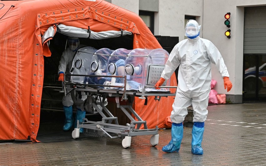 Dramat z zakażeniami! Prawie wszyscy pacjenci trafiający na oddział ratunkowy szpitala wojewódzkiego w Kielcach mają koronawirusa