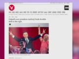 Zagraniczne media o wygranej Andrzeja Dudy [WIDEO]