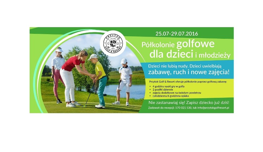 Golfowe półkolonie dla dzieci w Zielonej Górze