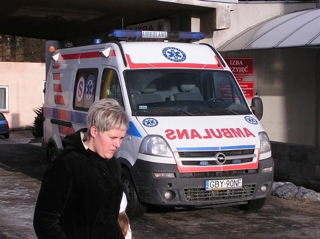 Dział pomocy doraźnej w miasteckim szpitalu. Fot. Andrzej Gurba