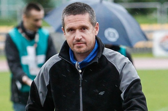 Trener Piotr Kot swoją trenerską karierę poświęca przede wszystkim pracy w Sanoku.