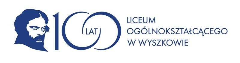 To oficjalne logo 100-lecia LO w Wyszkowie