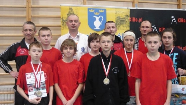 Ostrowiecka ekipa na mistrzostwach Polski w Muszynie.