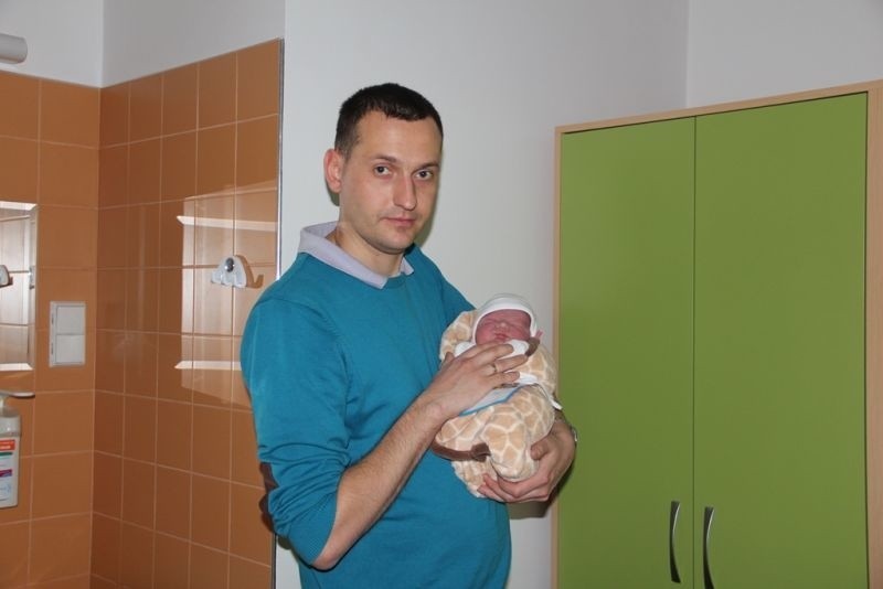 Piotr Załęski, syn Beaty i Marcina z Czerwina urodził się 17...
